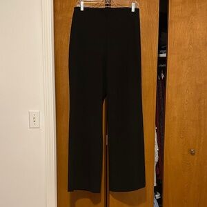 White House Black Market Black Wide Leg Pants